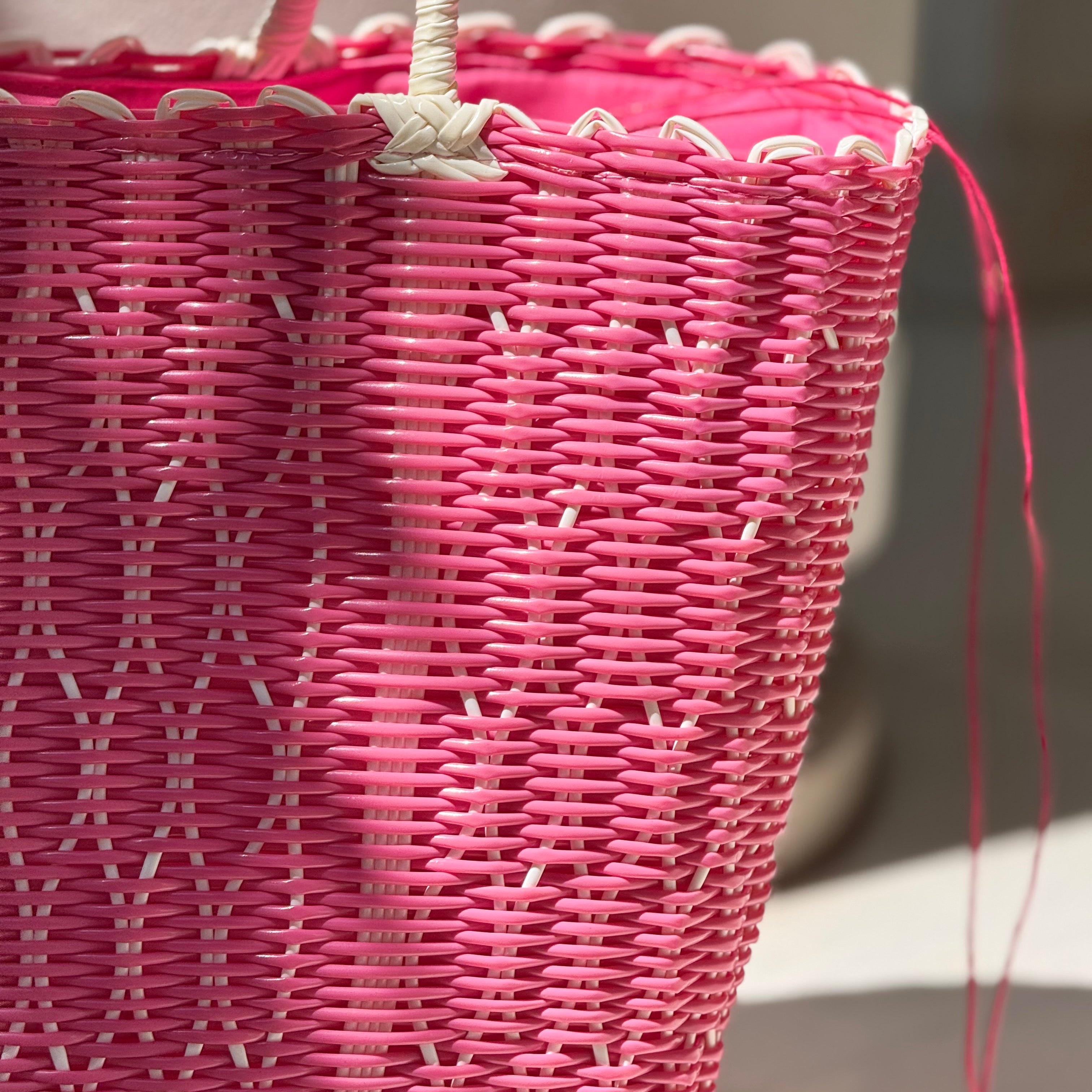 Riviera Tote Bag | Pink Small