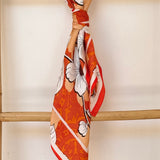 Tangerine Bloom Scarf