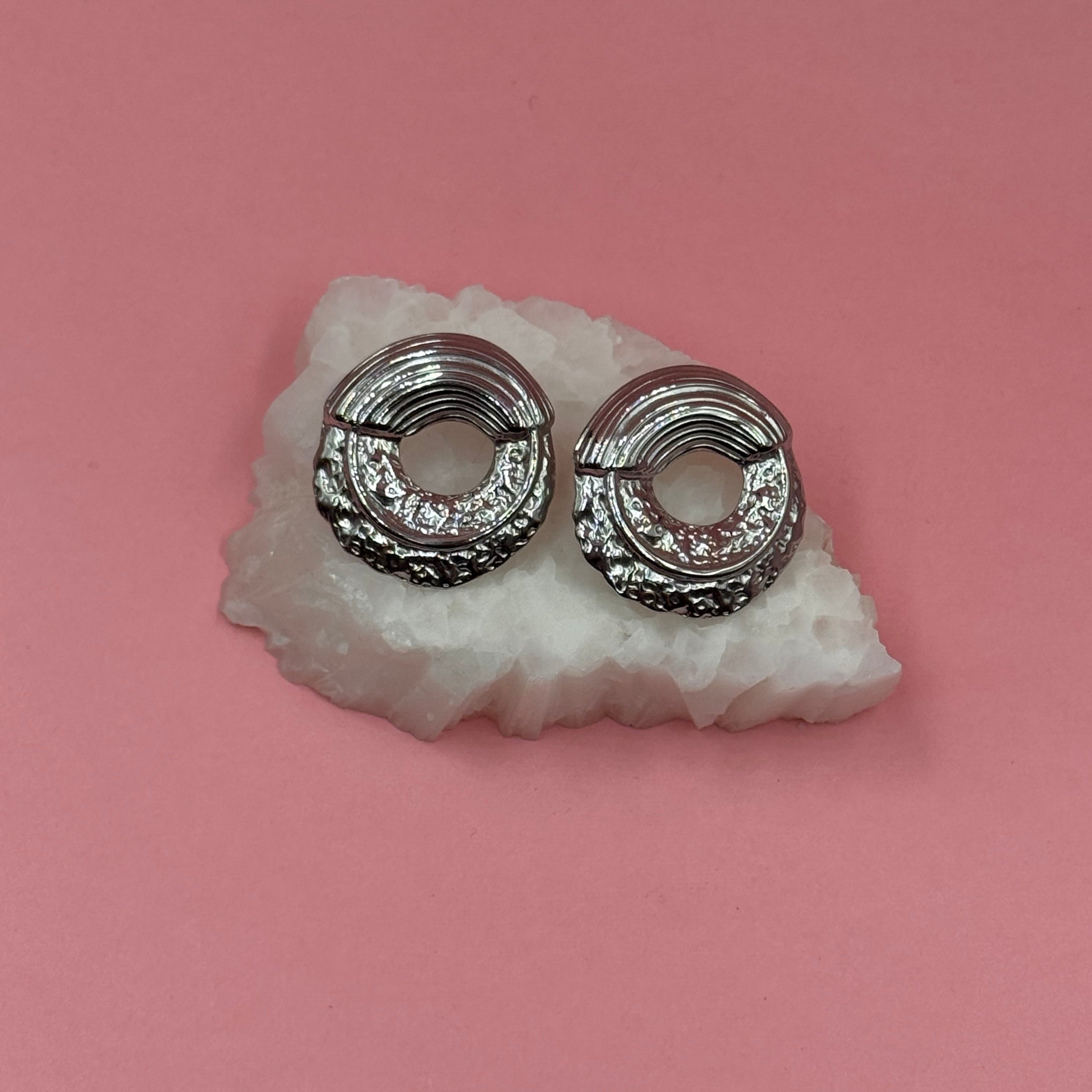 Solana silver earrings