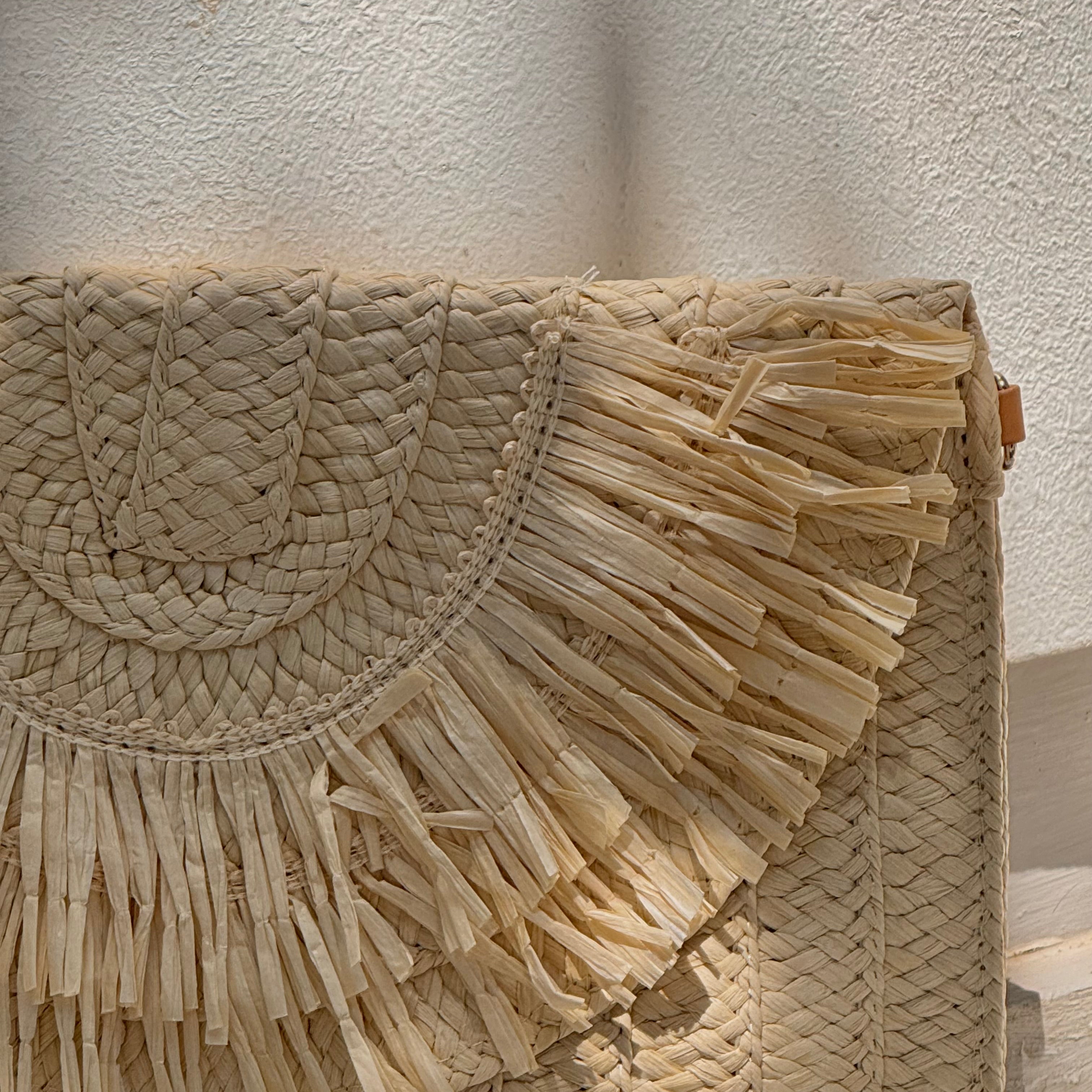 Straw Clutch Bag | Sirene