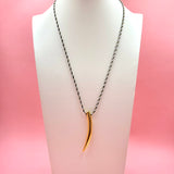 Claw | Gold Necklace