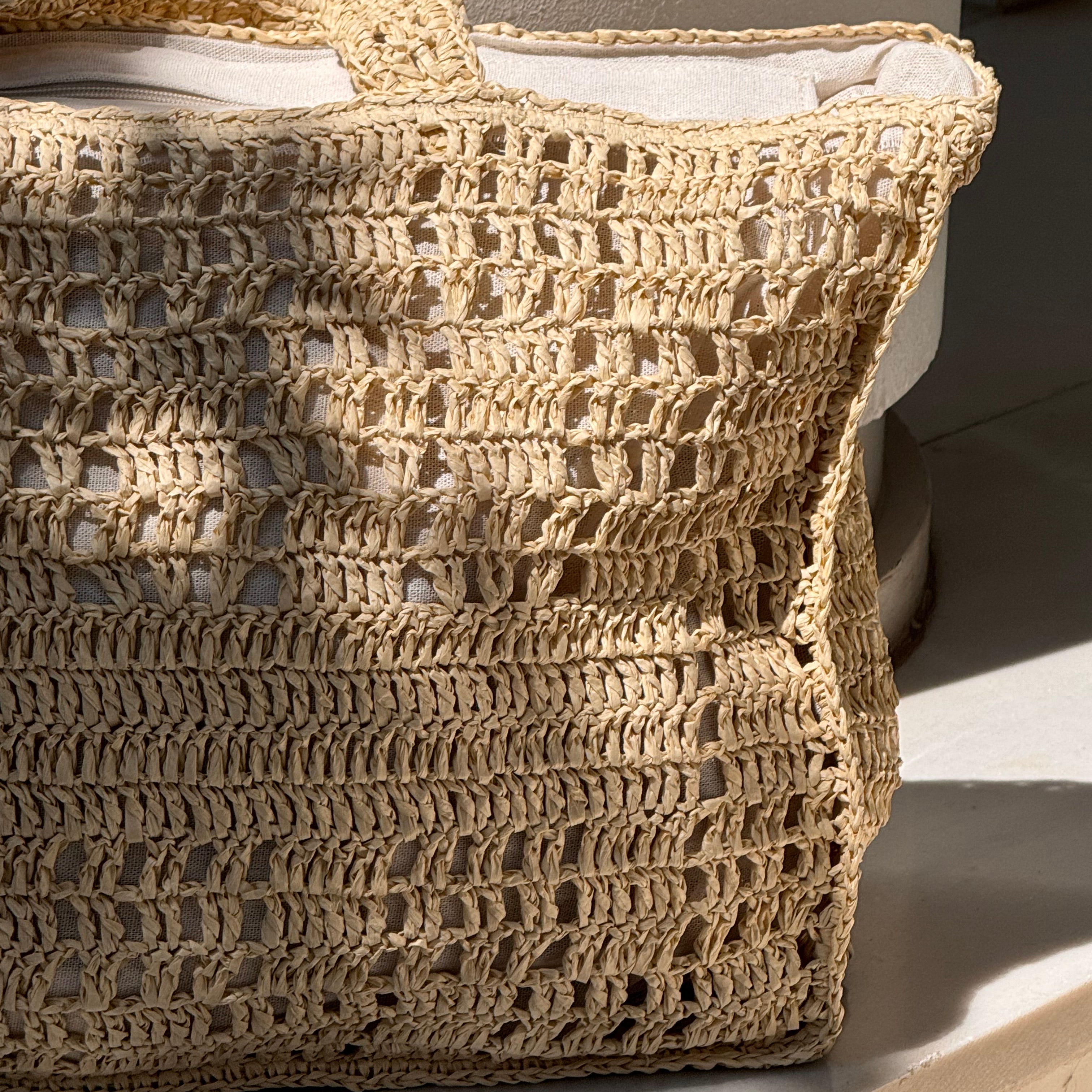 Trama Straw Bag