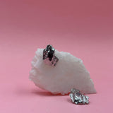 Echo silver earrings