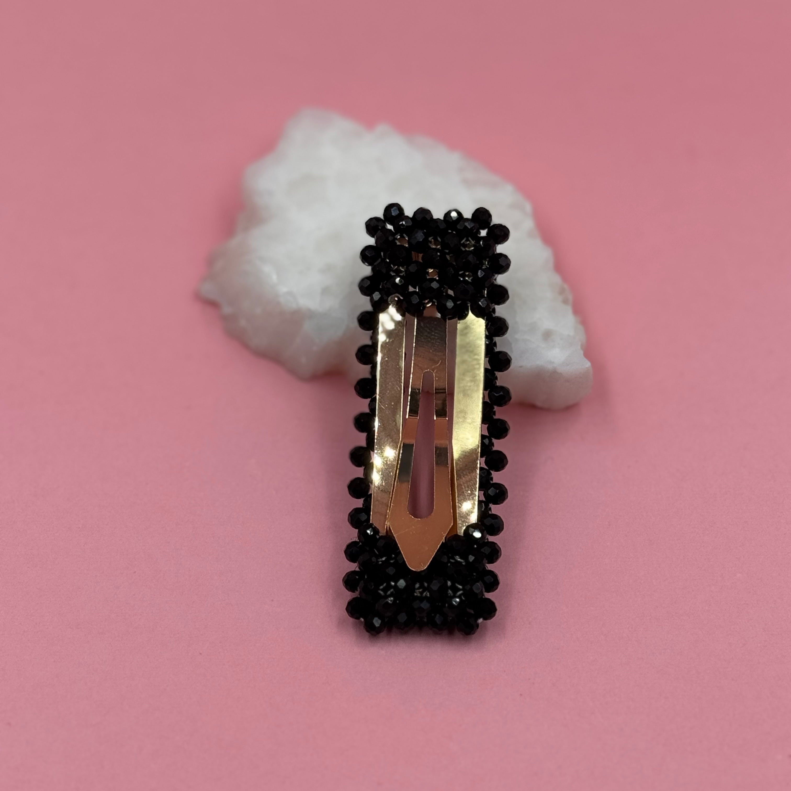 Hair clip cristals