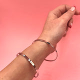 Opal silver bracelet