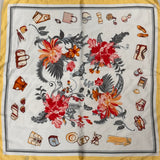 Golden Dahlia Scarf
