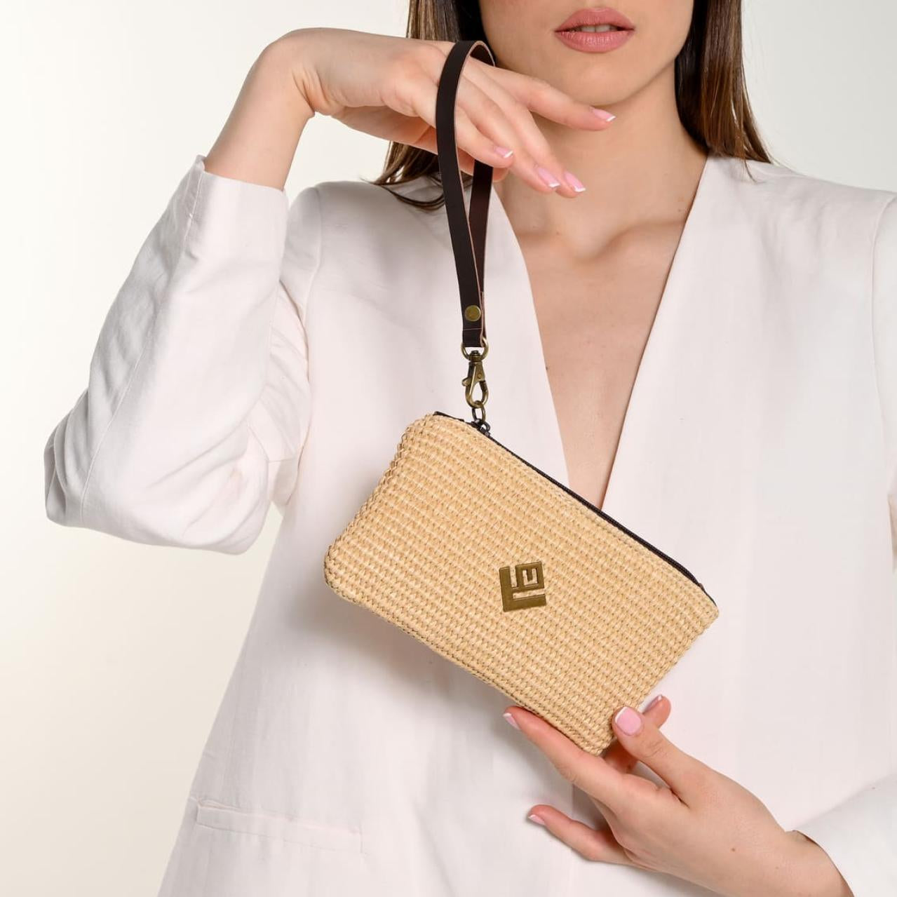 Purse Rafia | Beige