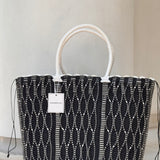 Riviera Tote Bag | Black Large