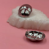 Carmen silver earrings