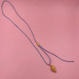 Azure Conch | Gold Necklace