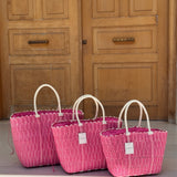 Riviera Tote Bag  | Pink Medium