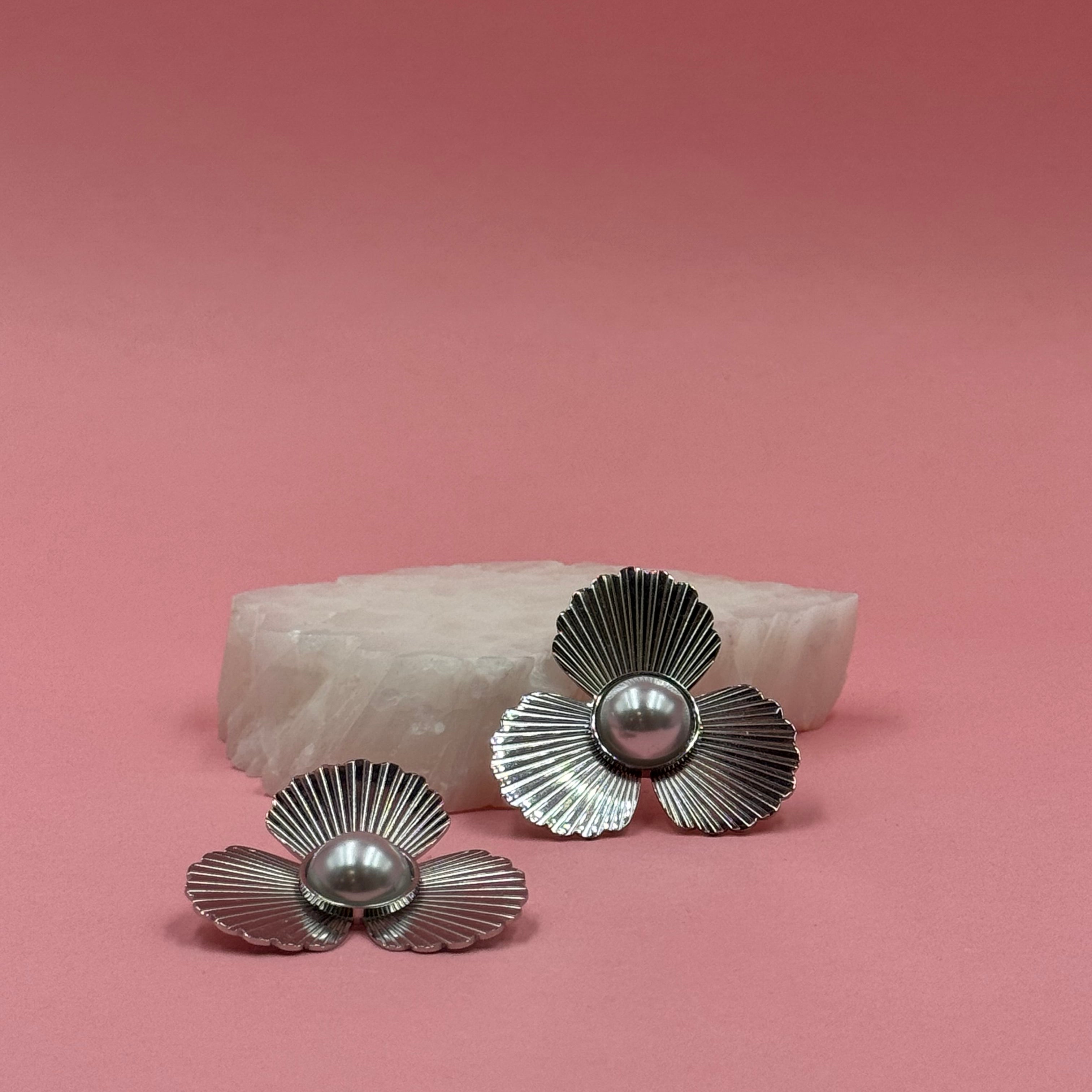 Celest silver earrings