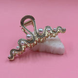 Pearl hair clip