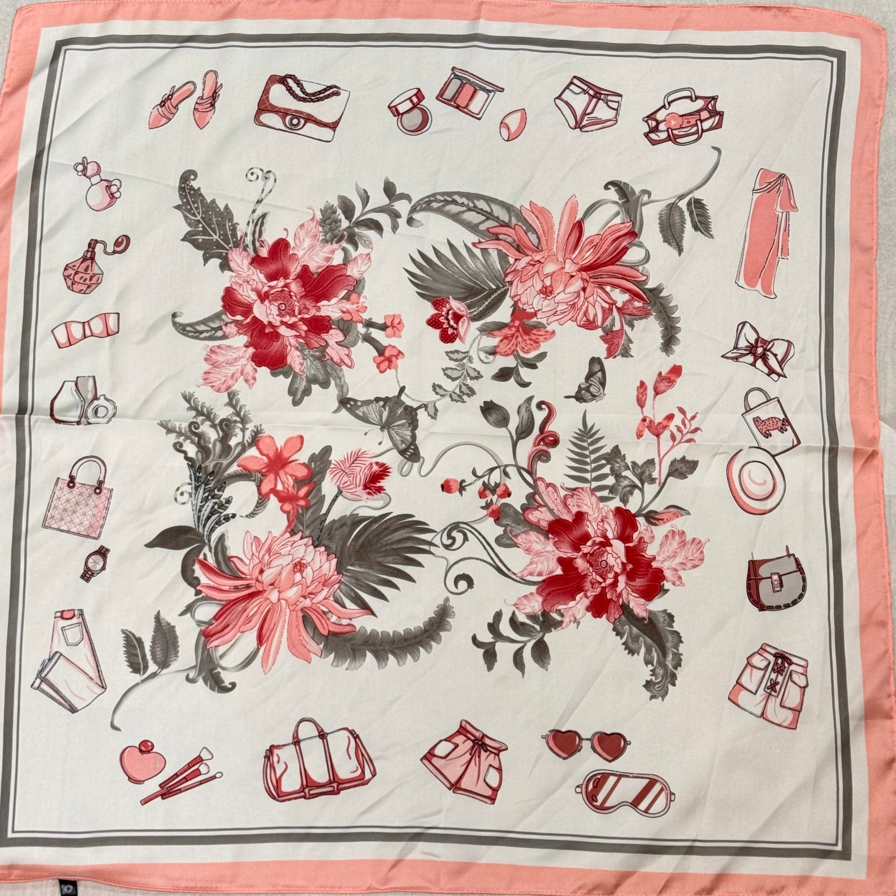 Camellia Garden Scarf