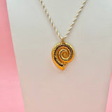 Gold Shell | Gold Necklace