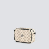 Aura Mosaic Bag | Beige/Black