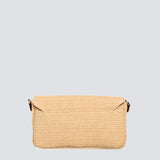 Adele Rafia Bag | Beige