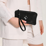 Purse Rafia | Black