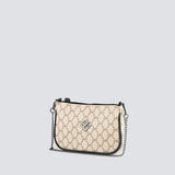 Caldera Small Mosaic Bag | Beige/Black