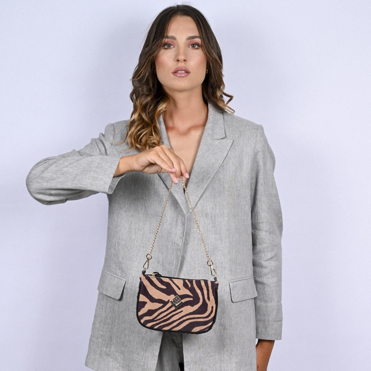 Caldera Small Feral Bag | Zebra
