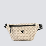Camelia Mosaic Bag | Beige/Black