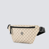 Camelia Mosaic Bag | Beige/Black