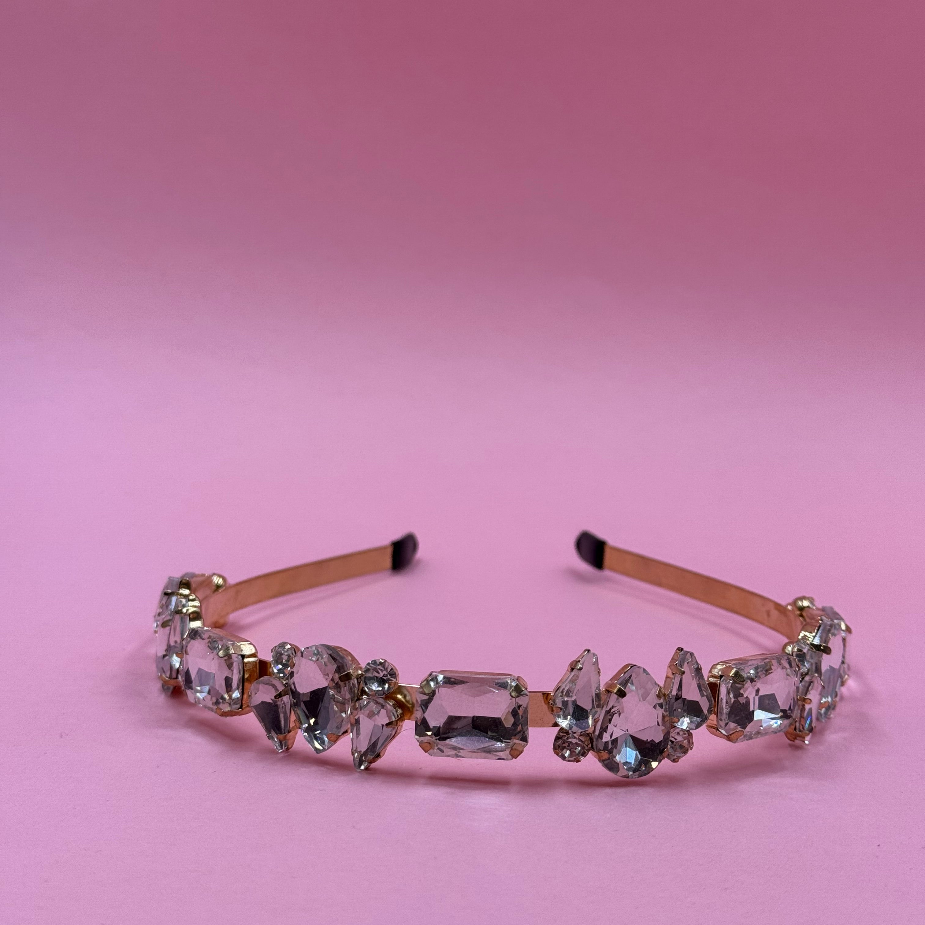 Headband with crystals