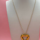 Gold Heart | Gold Necklace