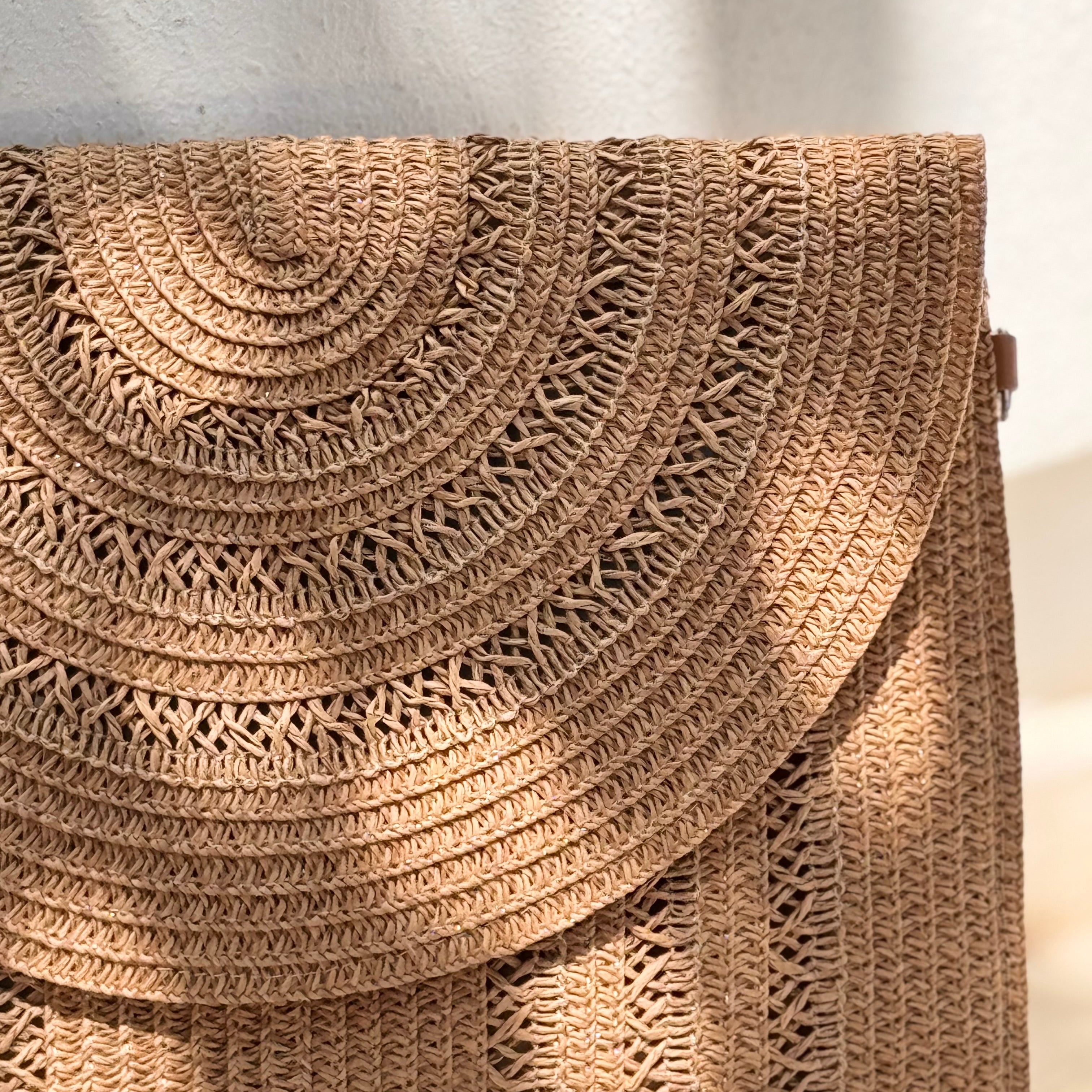 Straw Clutch Bag | Marina