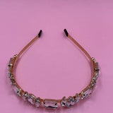 Headband with crystals