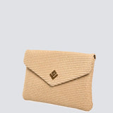 Cameo Rafia Bag | Beige