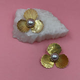 Celest gold earrings