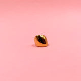 Simple bold gold ring