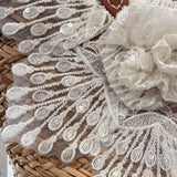 Boho Straw Bag | White