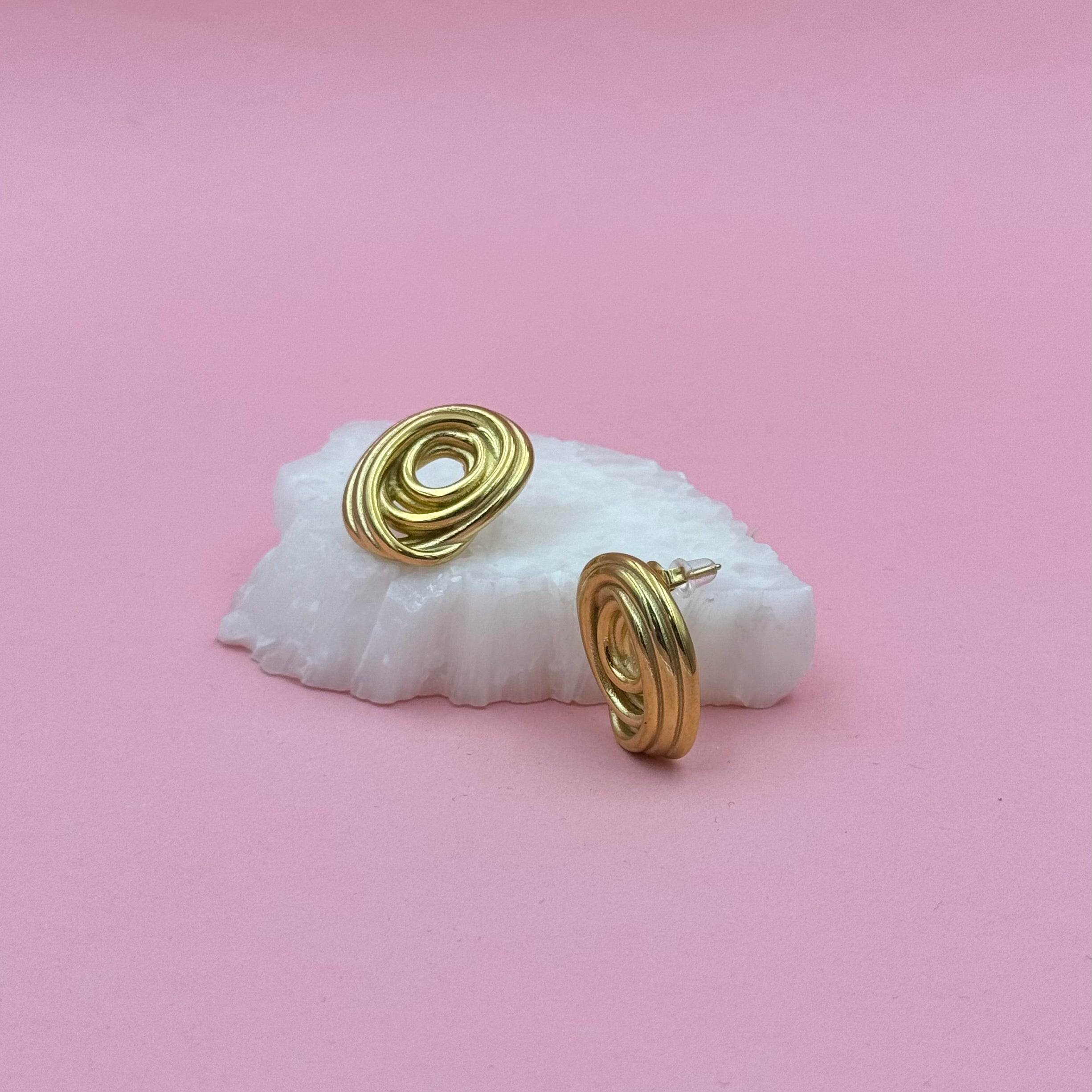 Marsha gold earrings