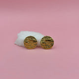 Kyklos gold earrings