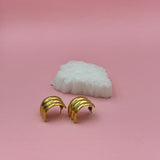 Kyra gold earrings