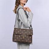 Irma Large Signature Bag | Brown