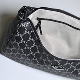 Regina Mosaic Bag | Beige/Black